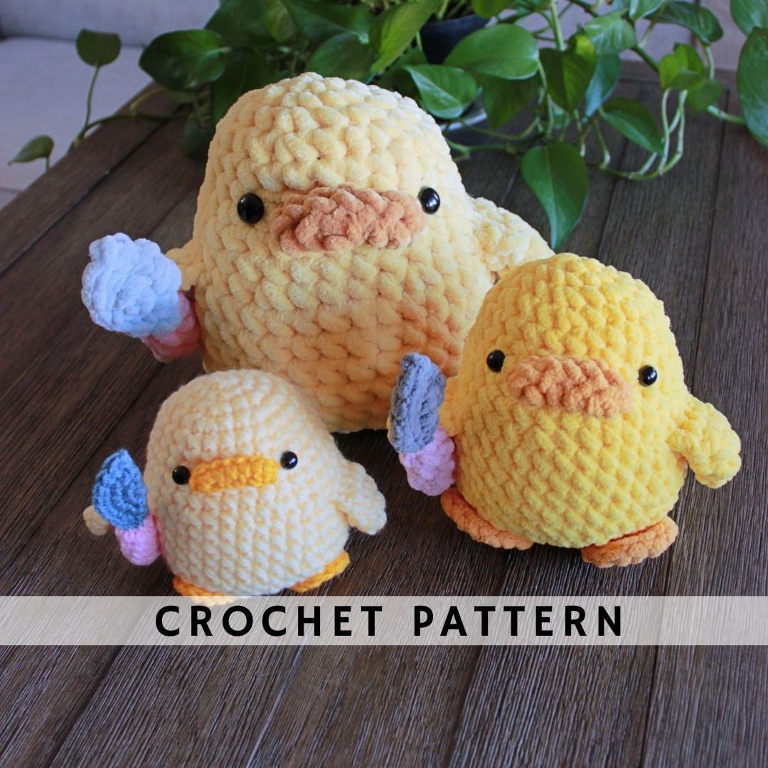 Duck with a Knife Duck You (3 in 1) Crochet Pattern
