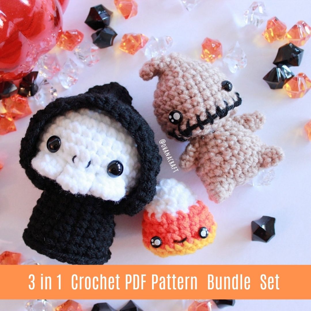 My Halloween Friends crochet pattern Bundle