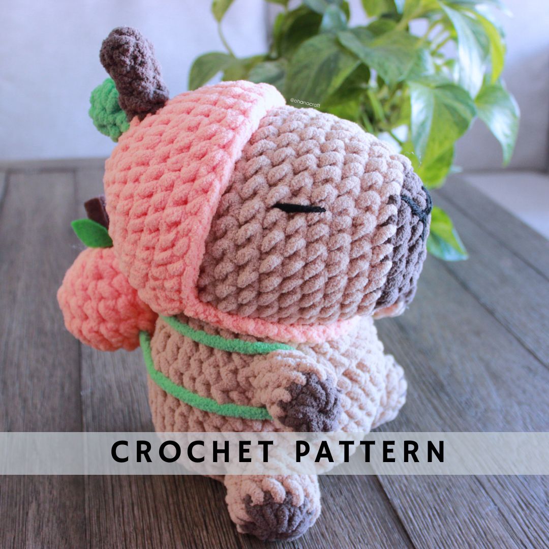 Capybara Crochet Pattern Ohana Craft Amigurumi capybara-crochet-pattern-ohana-craft-amigurumi