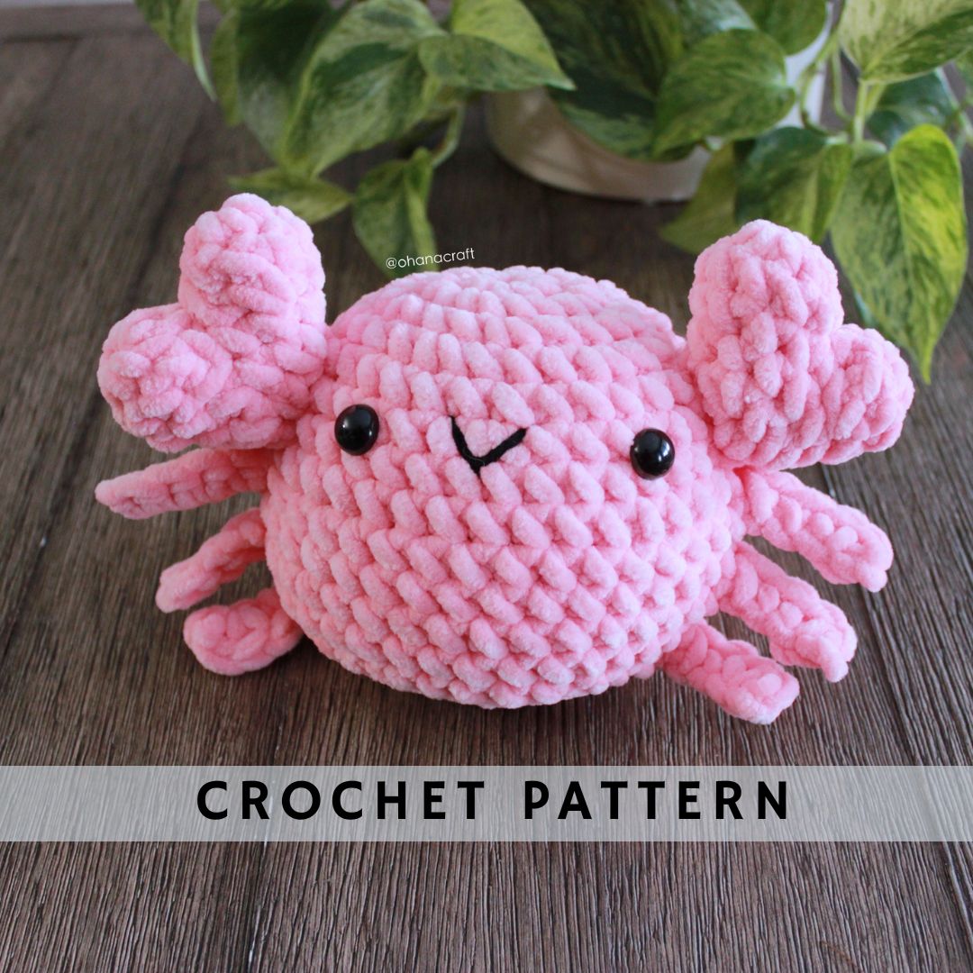 Crabby Love Crochet pattern ( Low Sew)