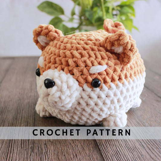 Grumpy Shiba Crochet pattern