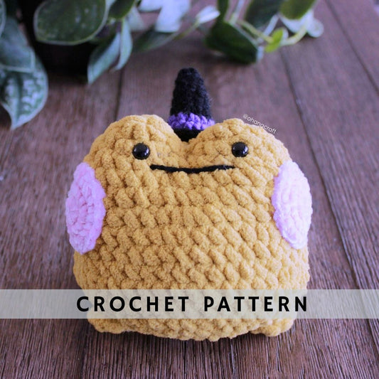 Witch Frog Crochet pattern