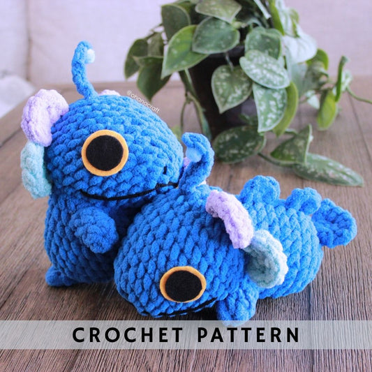 Baby Yeti Crochet Pattern – Ohana Craft Amigurumi