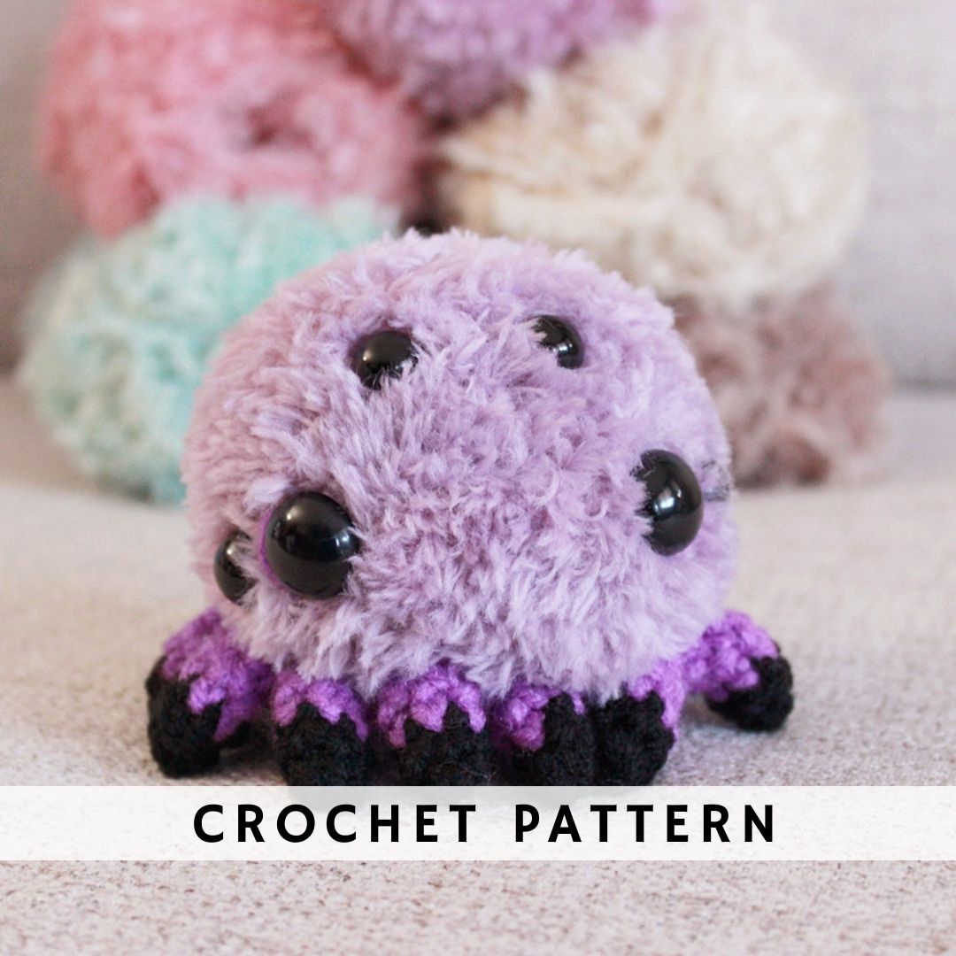 Baby Tarantula crochet pattern