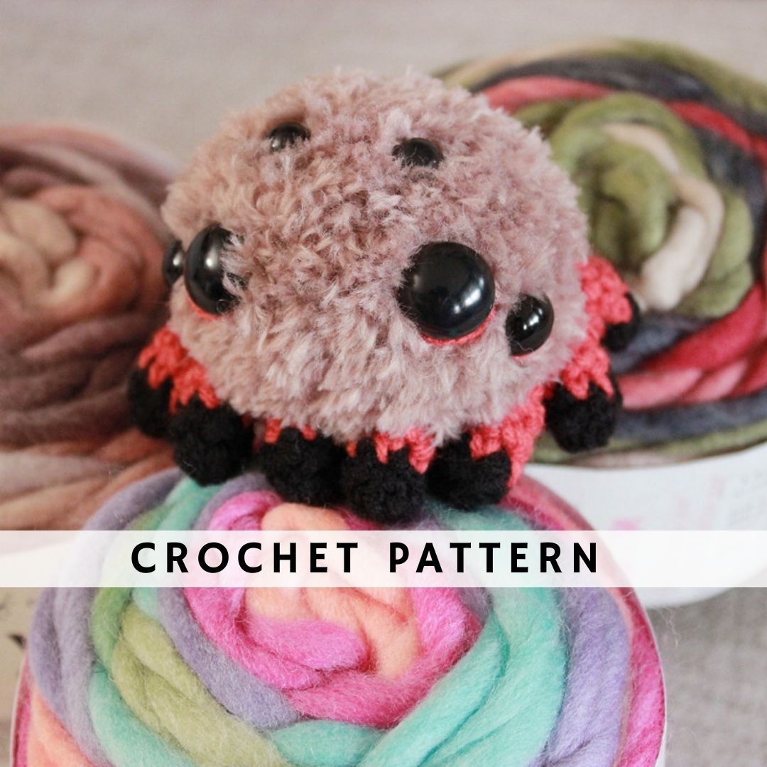 Baby Tarantula crochet pattern