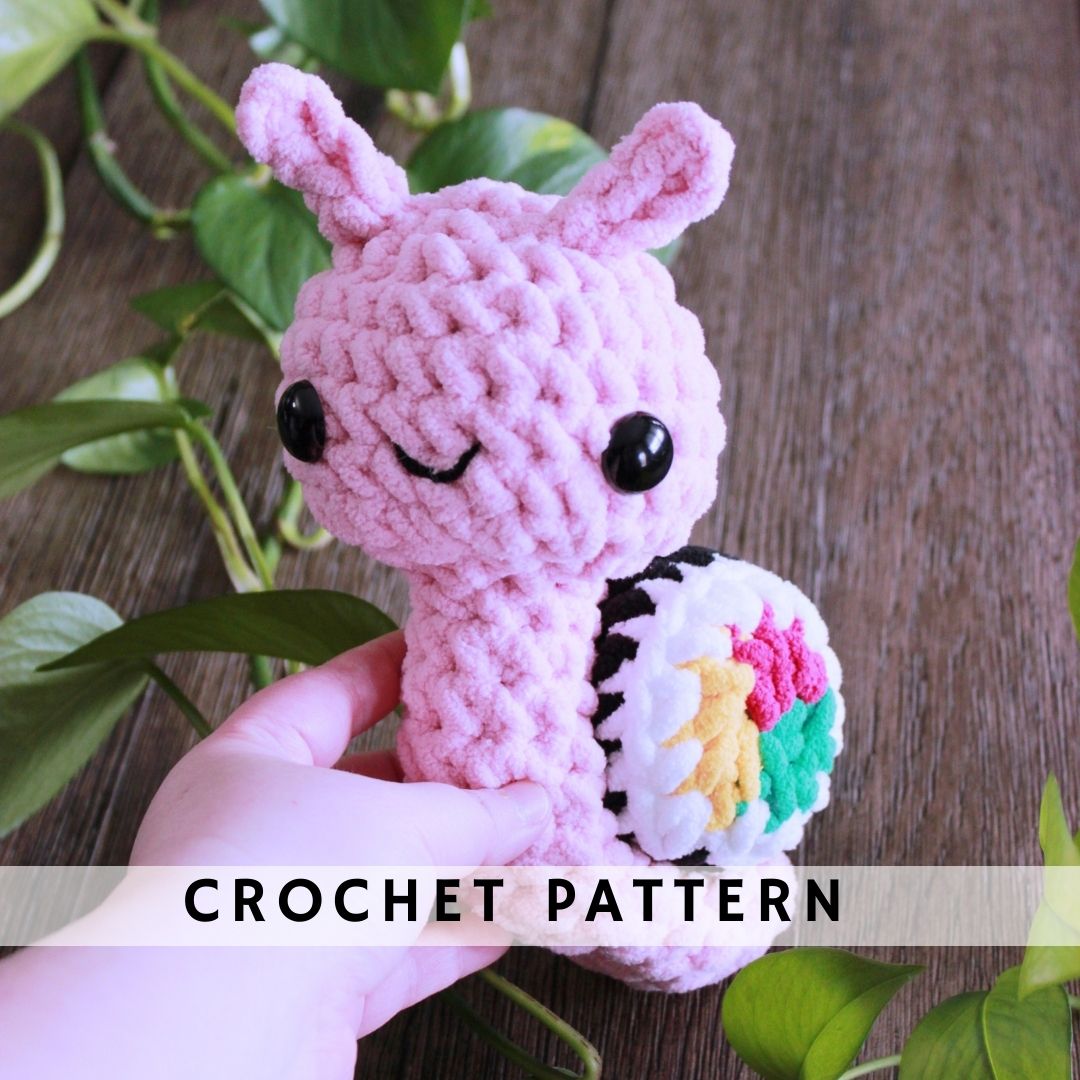 Sushi Snail Crochet Pattern