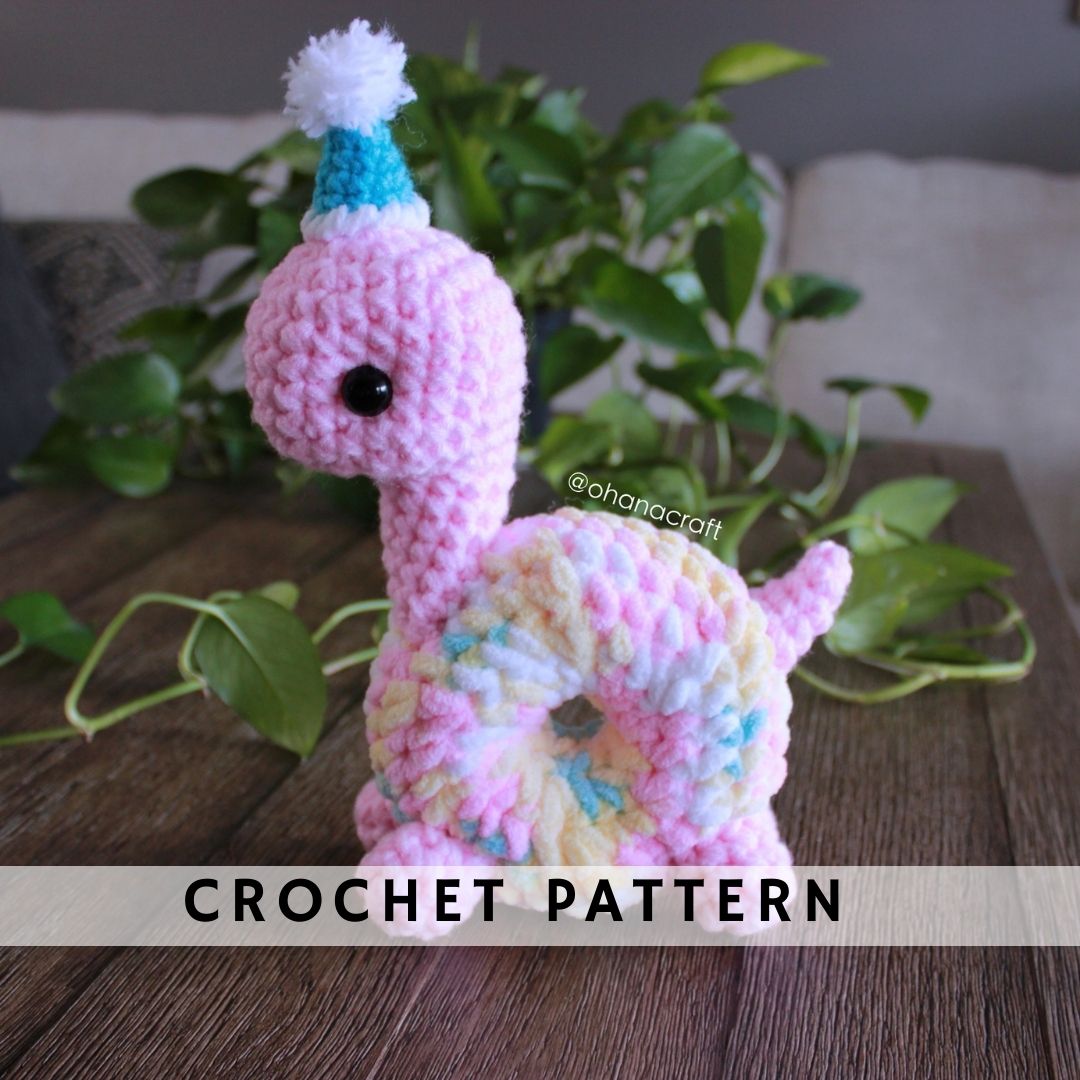 Donutsaur Crochet Pattern