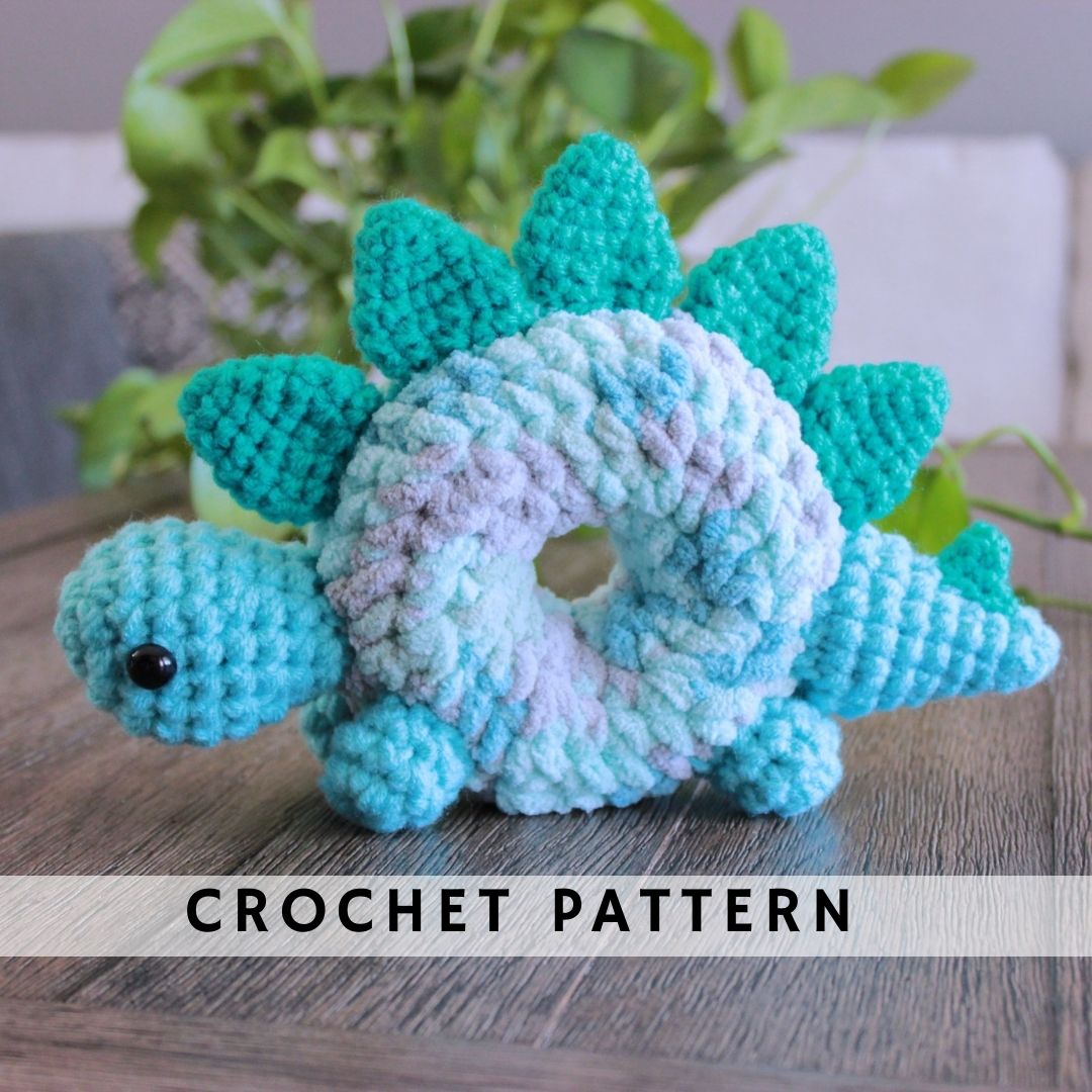 StegoNut Donutsaur Crochet Pattern