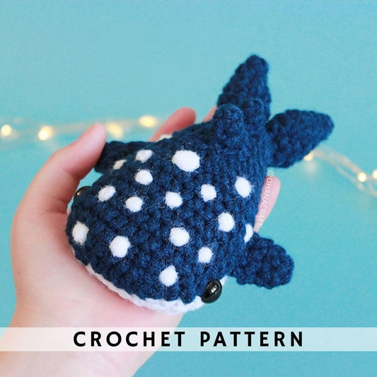 Jinbo the Whale Shark Crochet pattern