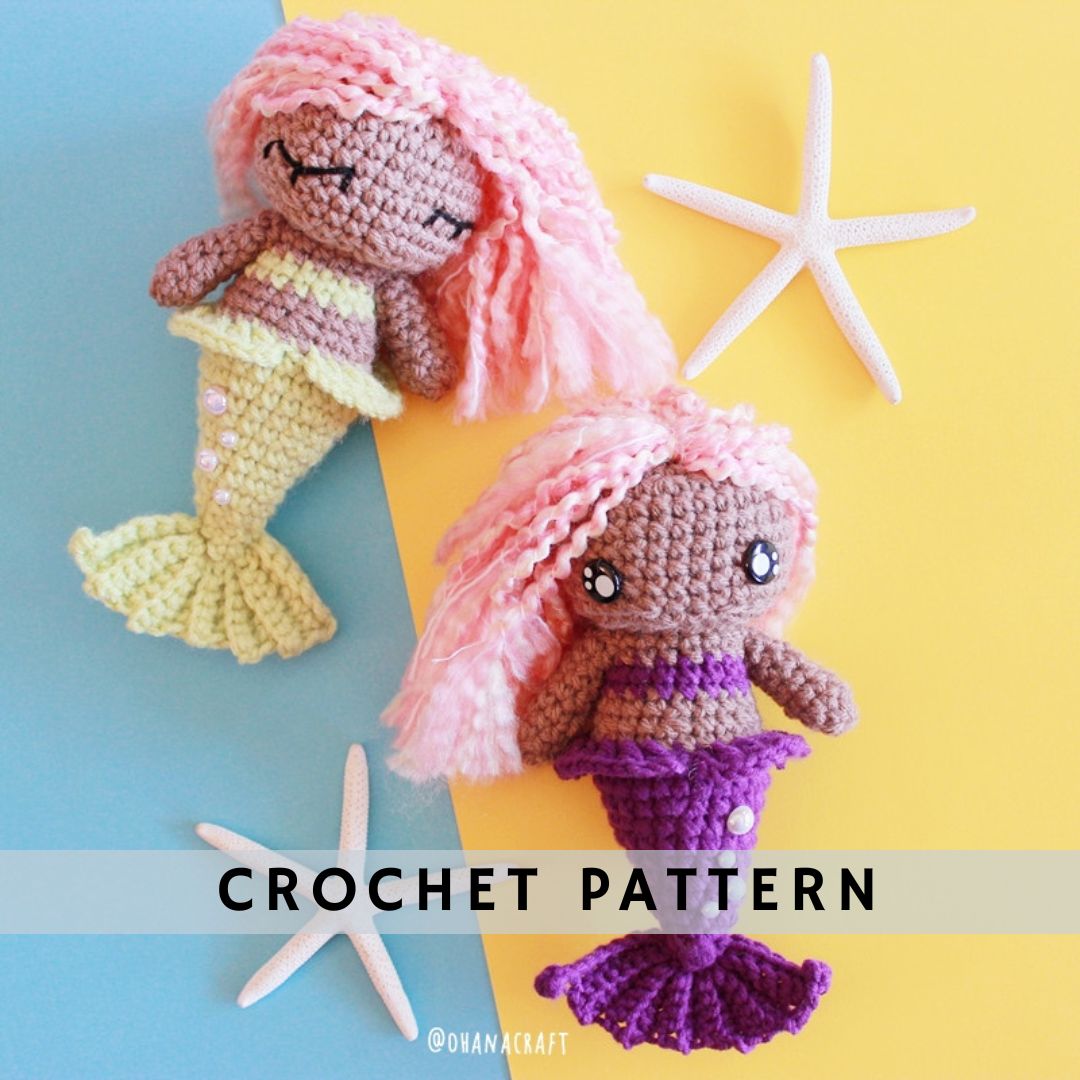 Cali & Mari the Mermaid Crochet Pattern