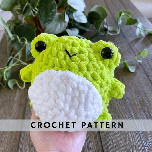 Wasabi Frog Crochet pattern